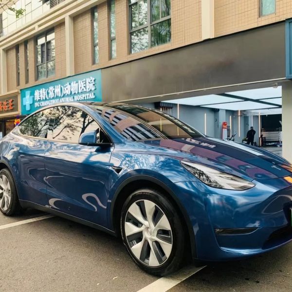 Sombra azul 8 mil película de protección de pintura de color 60 pulgadas x 53 pies Mejores envolturas de color para automóviles