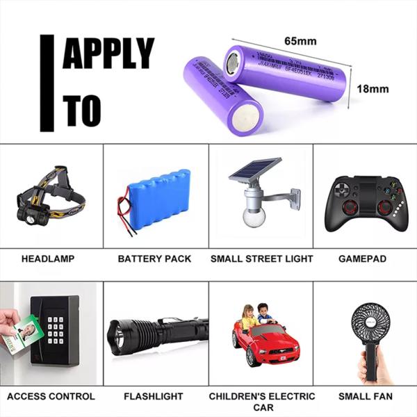 Célula de bateria de lítio LiFePO4 cilindrica OEM ODM recarregável 3.7V 4000mah 21700 Célula de bateria por atacado