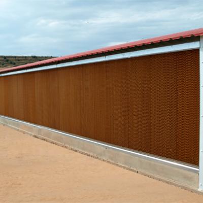 Do sistema refrigerando da almofada da estufa almofadas automáticas/molhadas refrigerar evaporativo para a estufa