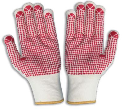 PVC Dotted Cotton Gloves, PVC Dotted Gloves