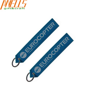 Promotion Gift Personalized Embroidered Keychains Fashion Design