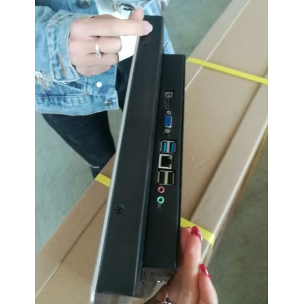 Fanless врезанный сенсорным экраном переключатель дюйма RS232 ATX ПК 12,1 панели