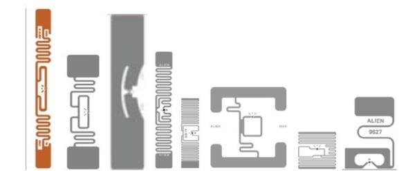 Custom 26*16mm F43 RFID UHF Inlay / RFID Dry Inlay With Impinji Monza 4 Chip