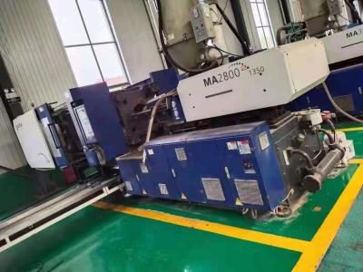 Second Hand 280 Ton PVC Injection Molding Machine Haitian MA2800 With Servo Motor