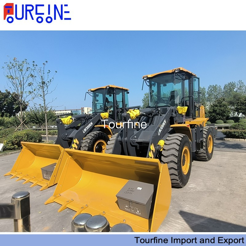 XCMG Wheel Front End Loader Construction Equipment LW300KN With 3 Ton Load