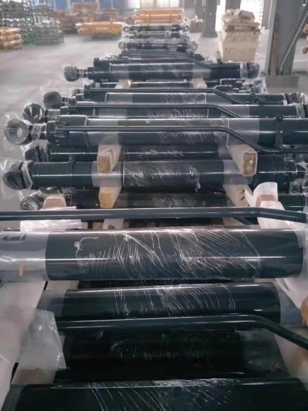 Excavator Double Acting Telescopic Hydraulic Cylinder For Heavy Duty Construction Equipment