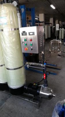 3KW Deionized Water Systems , Ion Exchange Resin Filter 60% - 75% Recovery