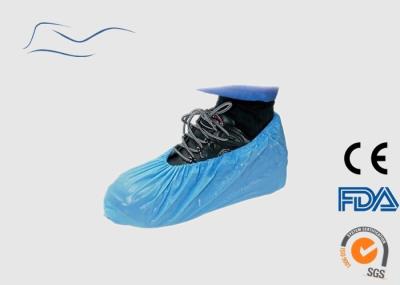 Plastic Material Disposable Shoe Covers For Hygiene Environment 16 * 41CM