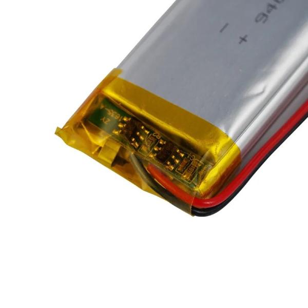 104060 2800mAh Bateria recarregável de 3,7V para aparelhos auditivos Baterias de lítio e polímero Baterias de lípidos de 3,7v FCC CB CE KC