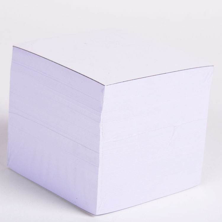 Best-selling factory price 800sheets 85x85mm square shape white office writing pad note