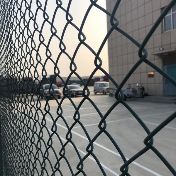 50x50mm Hot Dip Galvanized Chain Link Fence 2.0mm Wire 10m Length