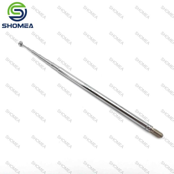 Custom Brass nickel plated telescopic aerial with thread