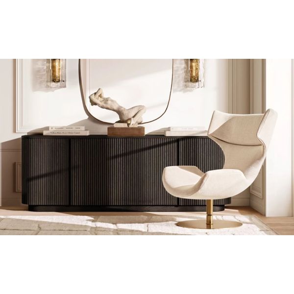 Meubles de table de console en acier inoxydable personnalisés avec plafond de pierre sintrée / céramique