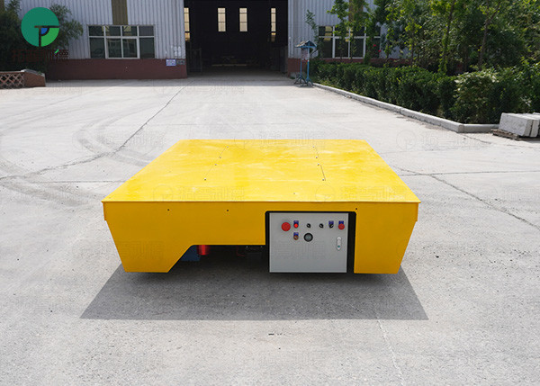 Battery Powered Steel Plate Transfer Heavy Duty Plant Trailer