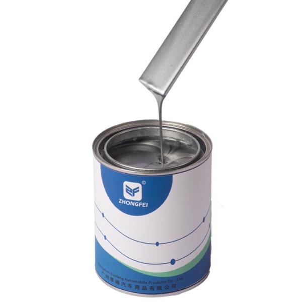 4L Medium Coarse Silver Polyurethane Automotive Repair Paint Liquid Coating
