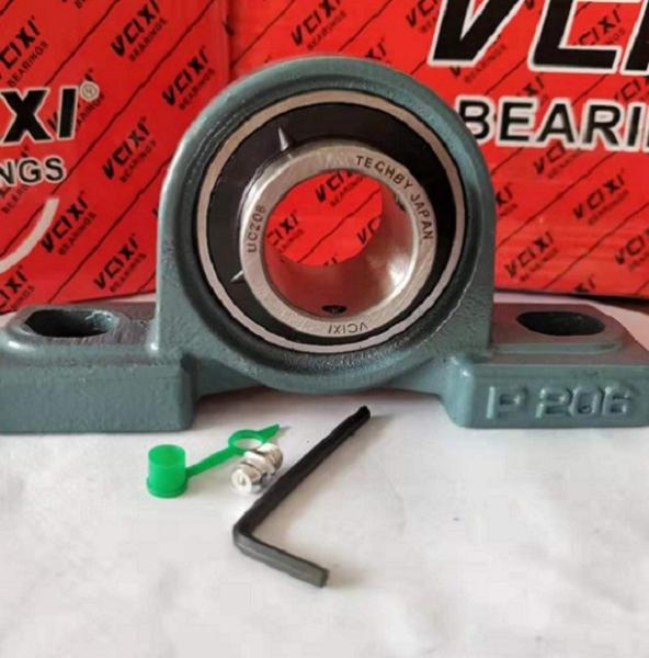 Cast Iron Chrome Steel Gcr15 Pillow Block Ball Bearing UCP206