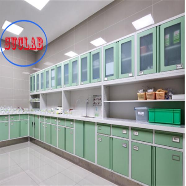 Three Section Slider Hospital Furniture Medical Cabinet with Sink And High Durability and Performance