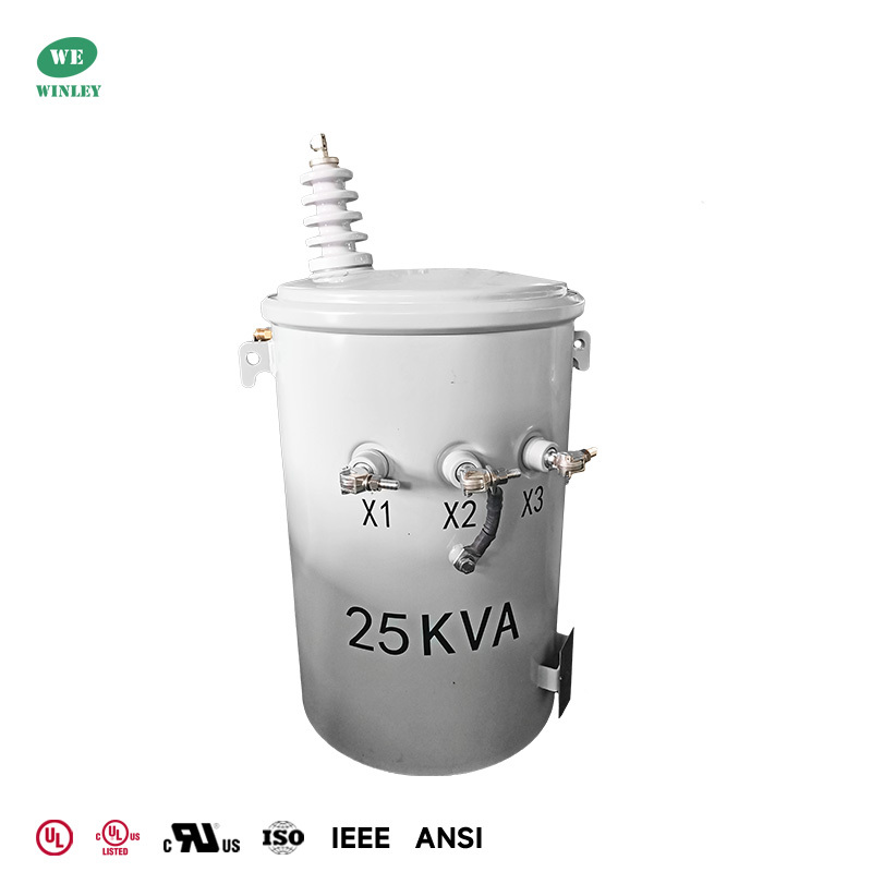 25kVA 4160Y/2400V Pole-Mounted Transformer for Oil Field Distribution