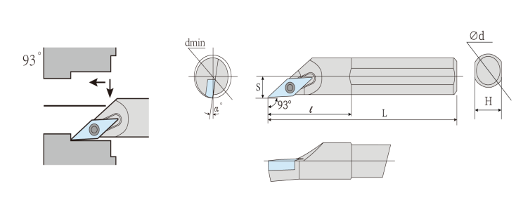 S-SVJB Holders for Turning