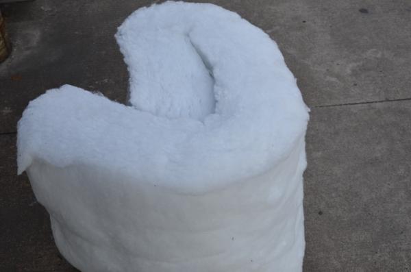 High Temperature Resistant Polyester Insulation Batts Non Combustible