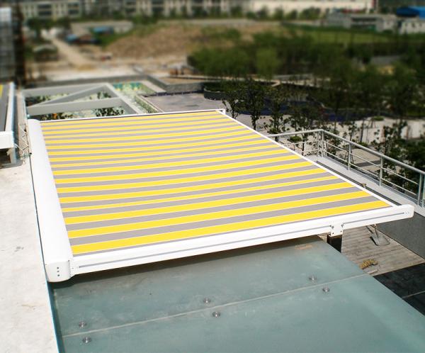 Conservatory Aluminum Retractable Awning Outdoor Garden Pergola