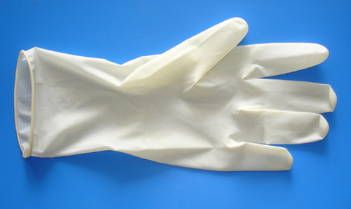Waterproof Hospital Disposable Medical Gloves Fingertip Pattern Design