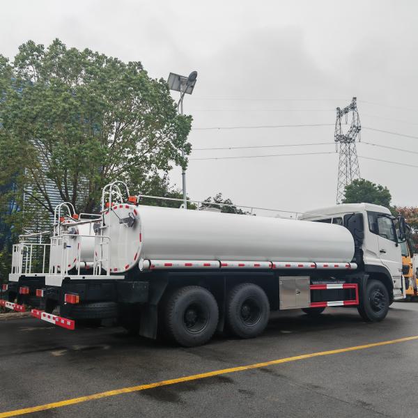 Dongfeng KL Stainless Steel Water Sprinkler Tanker Drinking Transportation Watering Truck