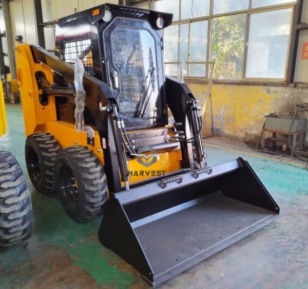 Yanmar Engine 950kg Skid Steer Loader 0.5m3 JC65 with Sweeper Hot Sale In El Salvador