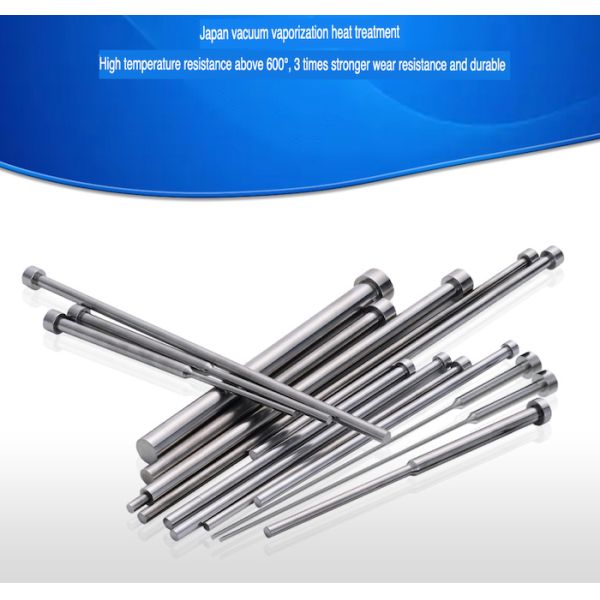 Изготовленный на заказ стержень выталкивателя цилиндра кольца компонентов SKD61 прессформы металла термической обработки испарения вакуума Японии