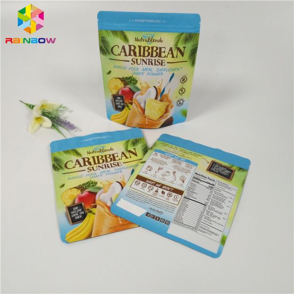 El empaquetado del polvo/del café del té se levanta los bolsos mates cerrados cremallera de Doypack de la bolsa de la cremallera