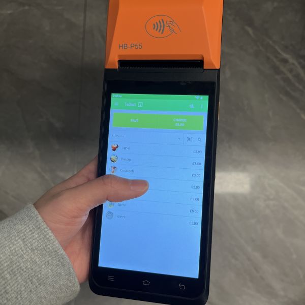 Android 12/13 Mobile Terminal With NFC And Capacitive Touchscreen