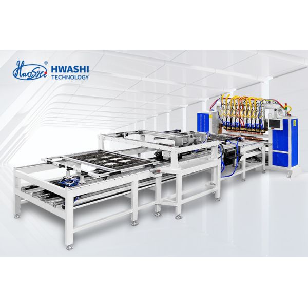 Automated High-Speed Condenser Welding Machine with Adjustable Effective Width and MFDC Power Supply for Wire Tube Condenser Production