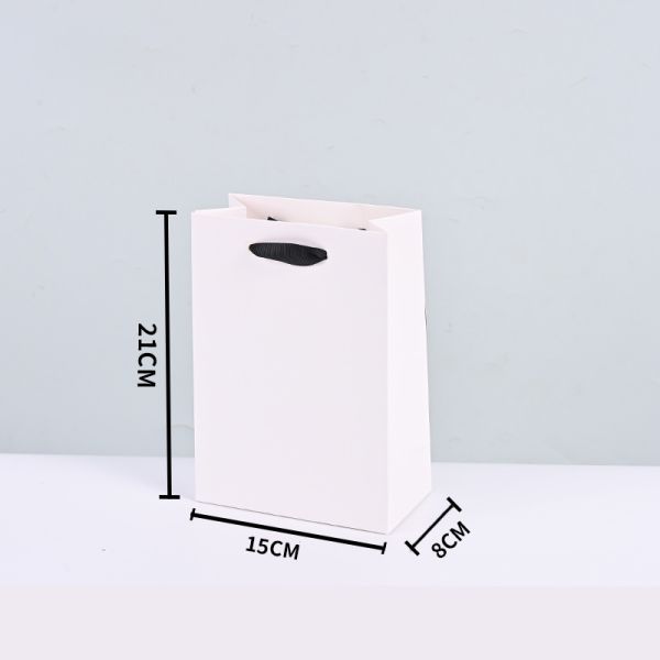 Custom Printed Paper Bags Customized Custom Order CMYK Surface Printing Customized for Your Business Development