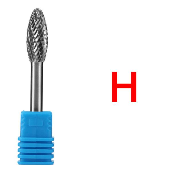 Carbide Rotary File Customized Sf5-NF Aluma Cut Burr File for Aluminum 1/4 Inch Shank