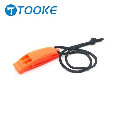 Emergency Safety Plastic Diving Whistle with Lanyard