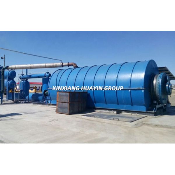 1 Ton Thermal Decomposition Plastic Pyrolysis Machine Fuel Oil