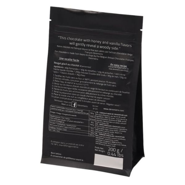 One Way Valve Aluminum Foil Packaging Bag , 100 Micron Biodegradable Flat Bottom  Bags