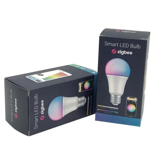 Smart LED Bulb Box Packaging , Custom Printed Corrugated Packaging Box