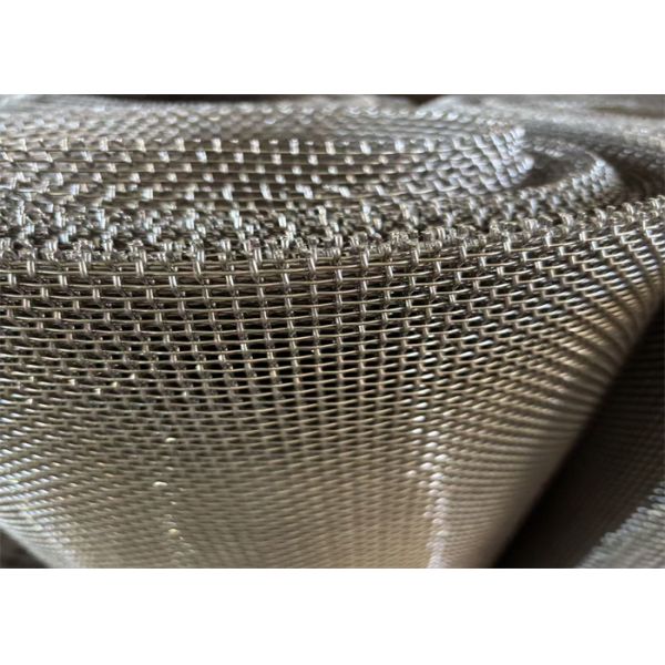 High Temperature Resistant 310S Plain Weave Crimped Wire Mesh Customizable Size for Furnace Filtration