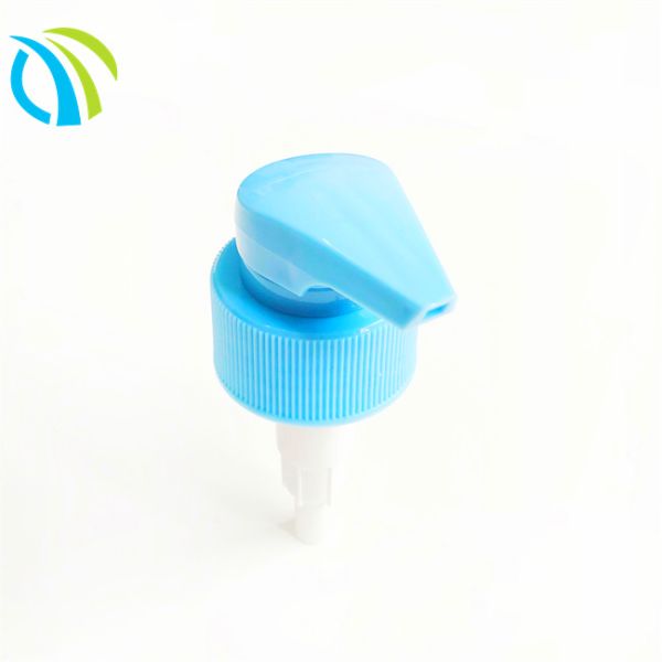 32/410 32mm Spring Lotion Bottle Pumps Blue 4ml PP Lotion Pump Cap