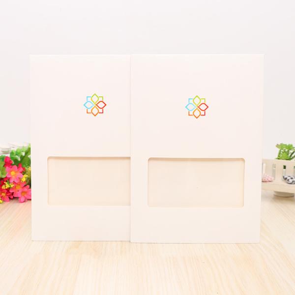 Envelope Printed Paper Boxes Pantone CMYK Underwear Sock Packaging Box