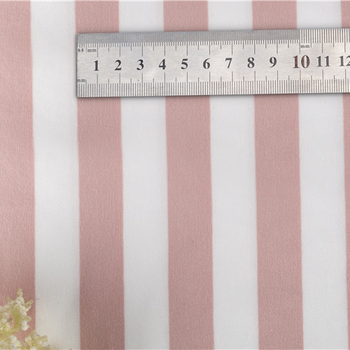 Простая футболка полосатая вязаная ткань 95% хлопка 5% спандекс 170 г летняя одежда