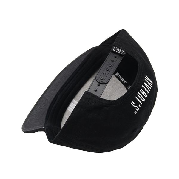 задней части пряжки шляпы классики 55cm шляпа Snapback хлопка черной плоской регулируемой чистая