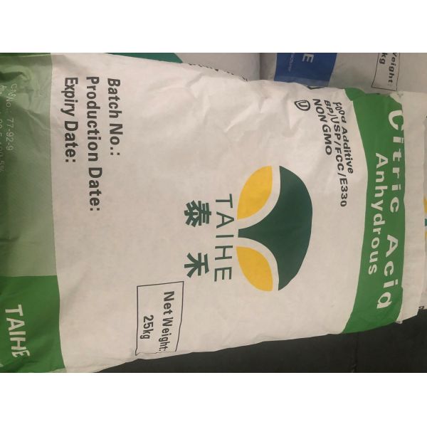 Citric Acid Anhydrous Formula C6h8o7 CAS 5949-29-1/77-92-9 for Ready Stock Plaster