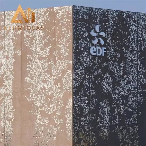 Architectural perforated panels