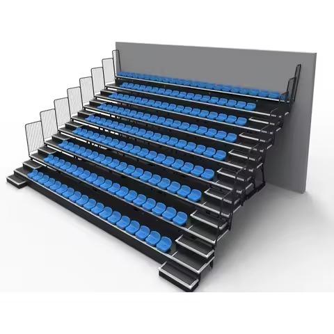 LDK Sports Equipment Portable Outdoors Bleacher Stadium Seats For Soccer Field Spectators