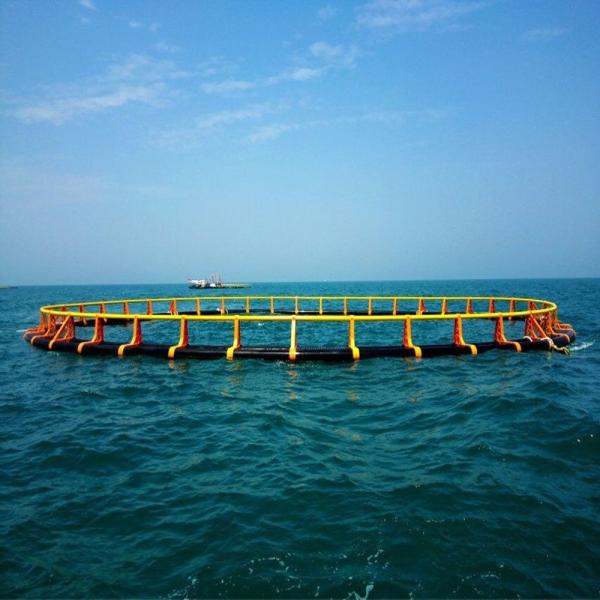 Customization HDPE Pipe Floating Net Cage For Aqua Farming