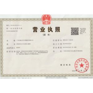 Guangzhou Junxin Auto Parts Co., Ltd. Сертификации