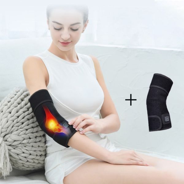 Унисекс неопреновый нагревательный поясной ремень налокотник 64x23 см дышащий