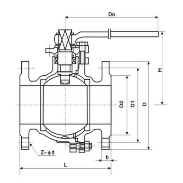 JIS Stainless Steel Floating Ball Valve